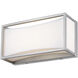 Baden LED 10 inch Brushed Nickel Vanity Wall Light