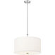 Linden Pendant Ceiling Light in Brushed Nickel