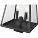 Broughton 2 Light 18.5 inch Black Outdoor Post Mount Fixture