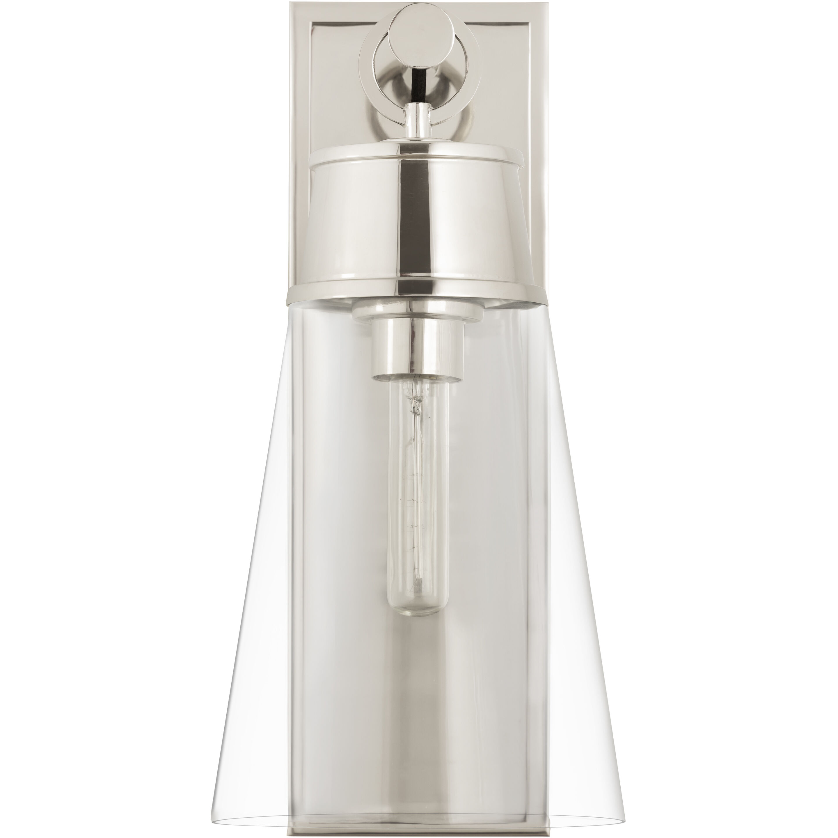 Wentworth 1 Light 7.5 inch Polished Nickel Wall Sconce Wall Light