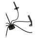 Arrington 6 Light 42 inch Matte Black Chandelier Ceiling Light