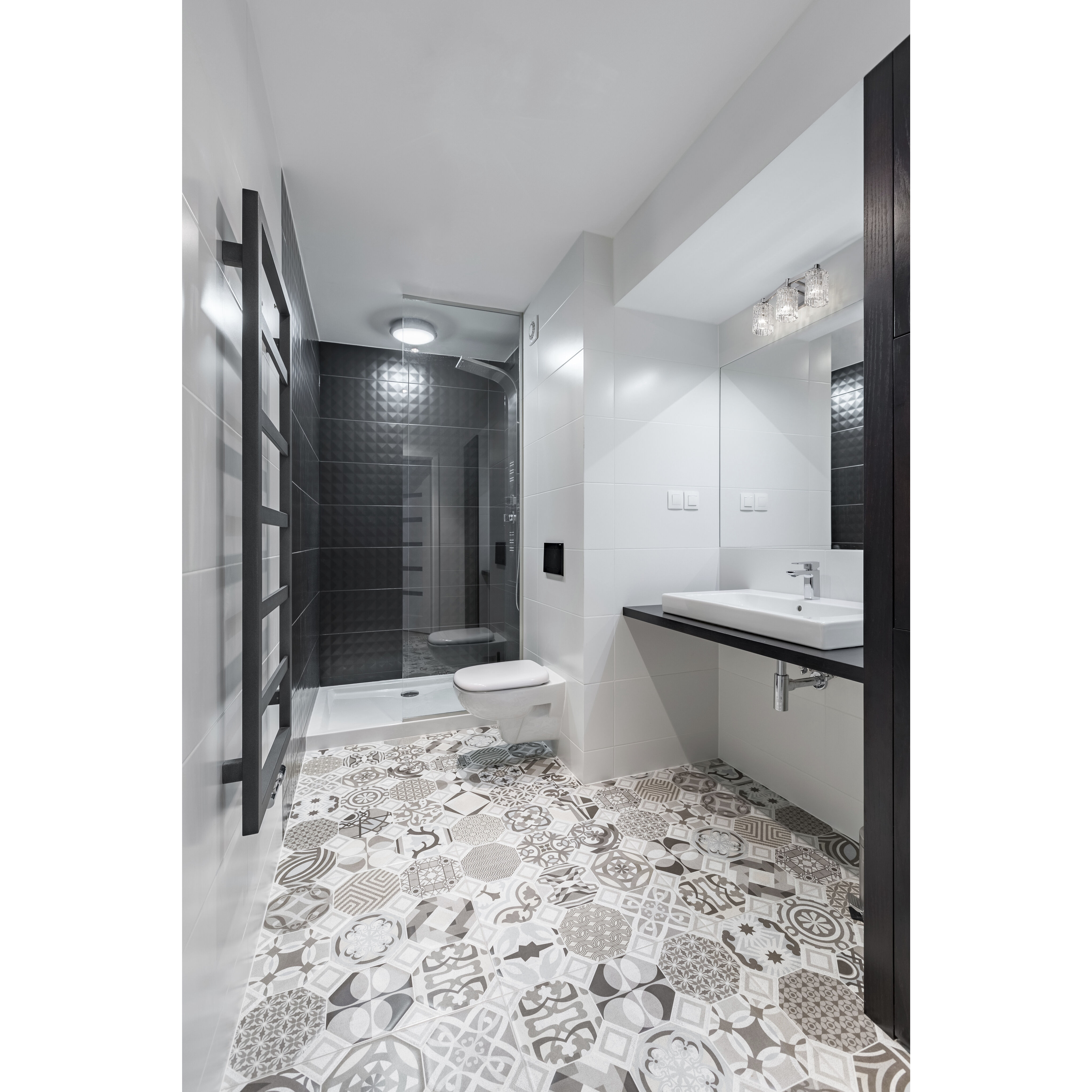 Aubrey 3 Light 22.5 inch Brushed Nickel Vanity Wall Light