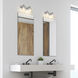 Harper 2 Light 15.5 inch Chrome Vanity Wall Light