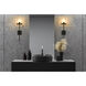 Callista 1 Light 6.5 inch Matte Black Wall Sconce Wall Light