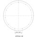 Multi Point Canopy Matte Black Ceiling Plate