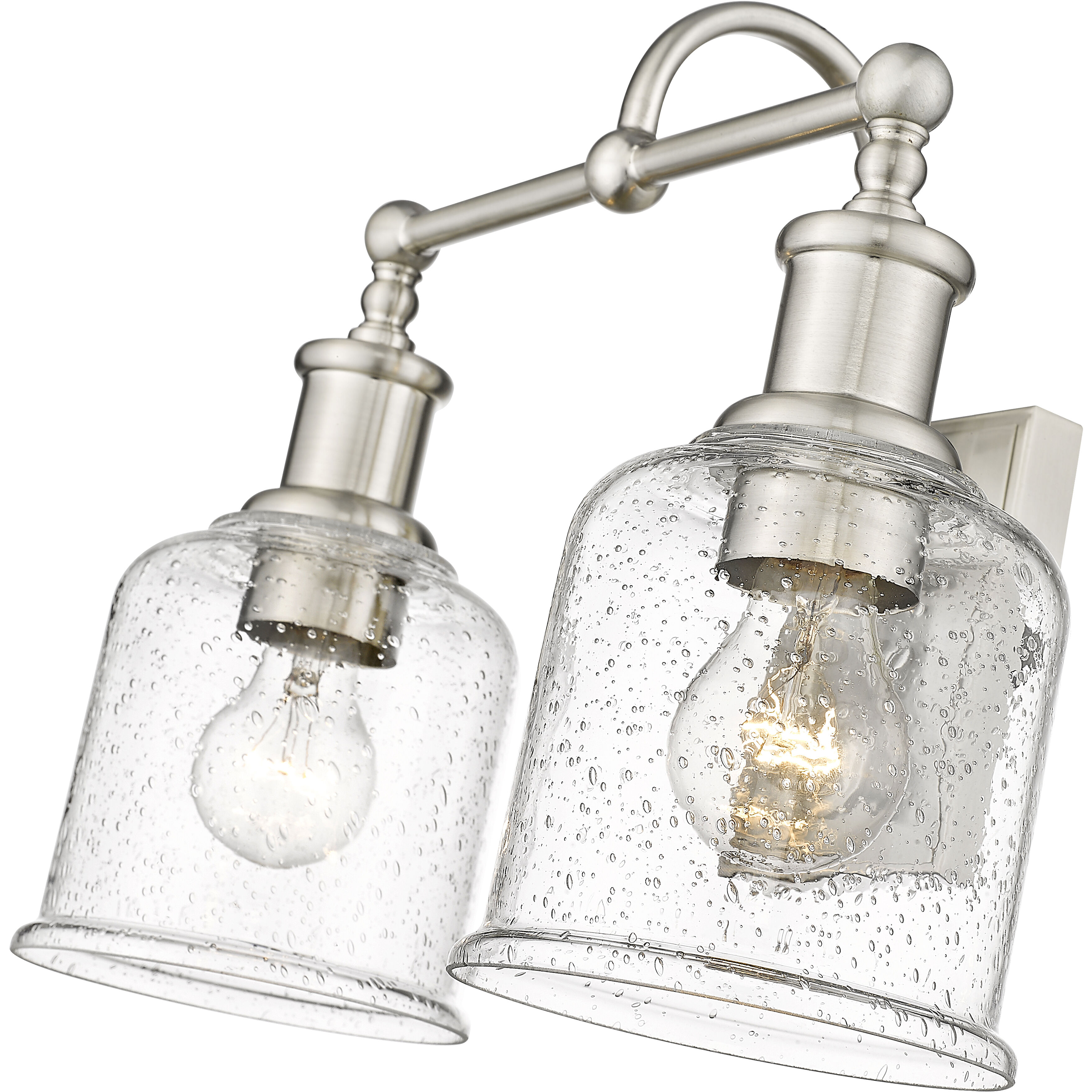 Bryant 2 Light 16 inch Brushed Nickel Vanity Wall Light