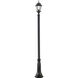 Wakefield 1 Light 116 inch Black Outdoor Post Mounted Fixture