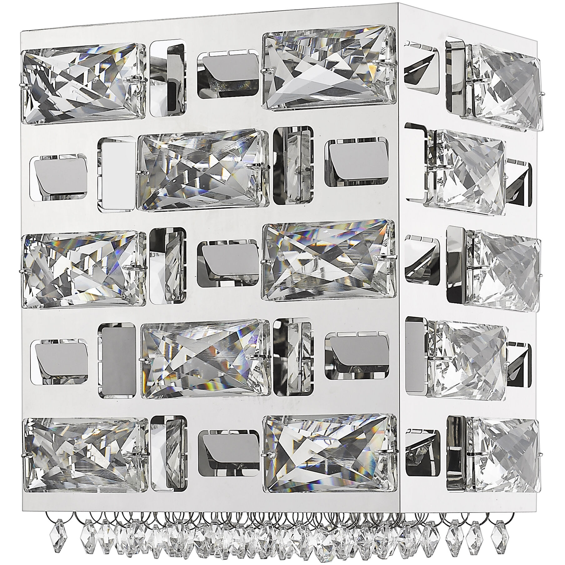 Aludra LED 8 inch Chrome Wall Sconce Wall Light