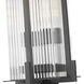Fortis 2 Light 119.25 inch Sand Black Outdoor Post Mounted Fixture