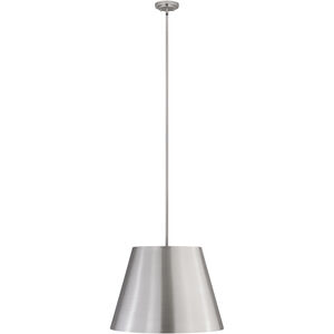 Lilly 1 Light 24 inch Brushed Nickel Pendant Ceiling Light