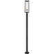 Dunbroch 1 Light 101.5 inch Black Outdoor Post Mounted Fixture