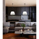 Madeline 6 Light 24 inch Matte Black Pendant Ceiling Light