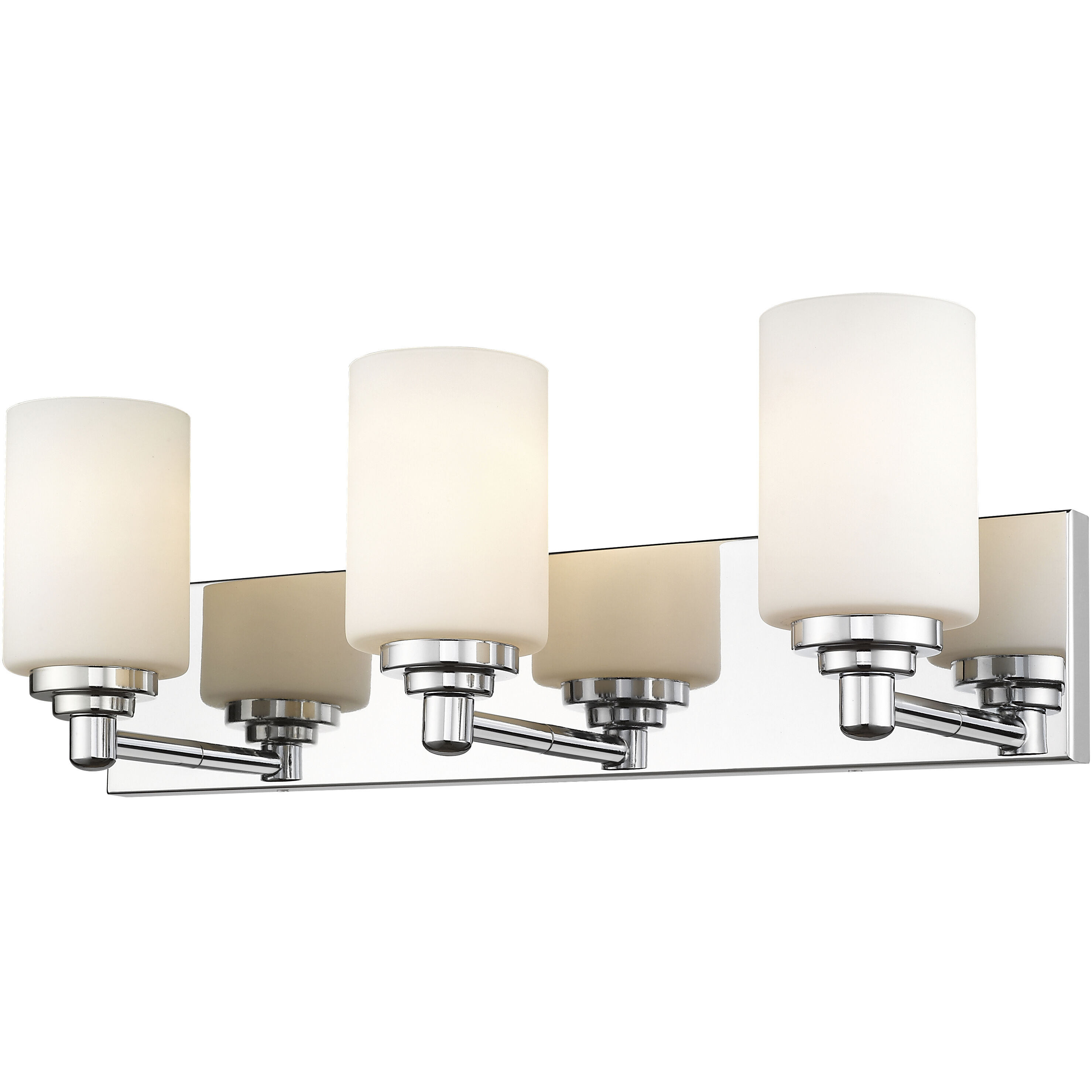 Soledad 3 Light 23 inch Chrome Vanity Wall Light