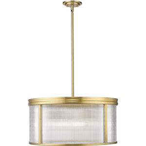 Carnaby 6 Light 24.25 inch Modern Gold Chandelier Ceiling Light