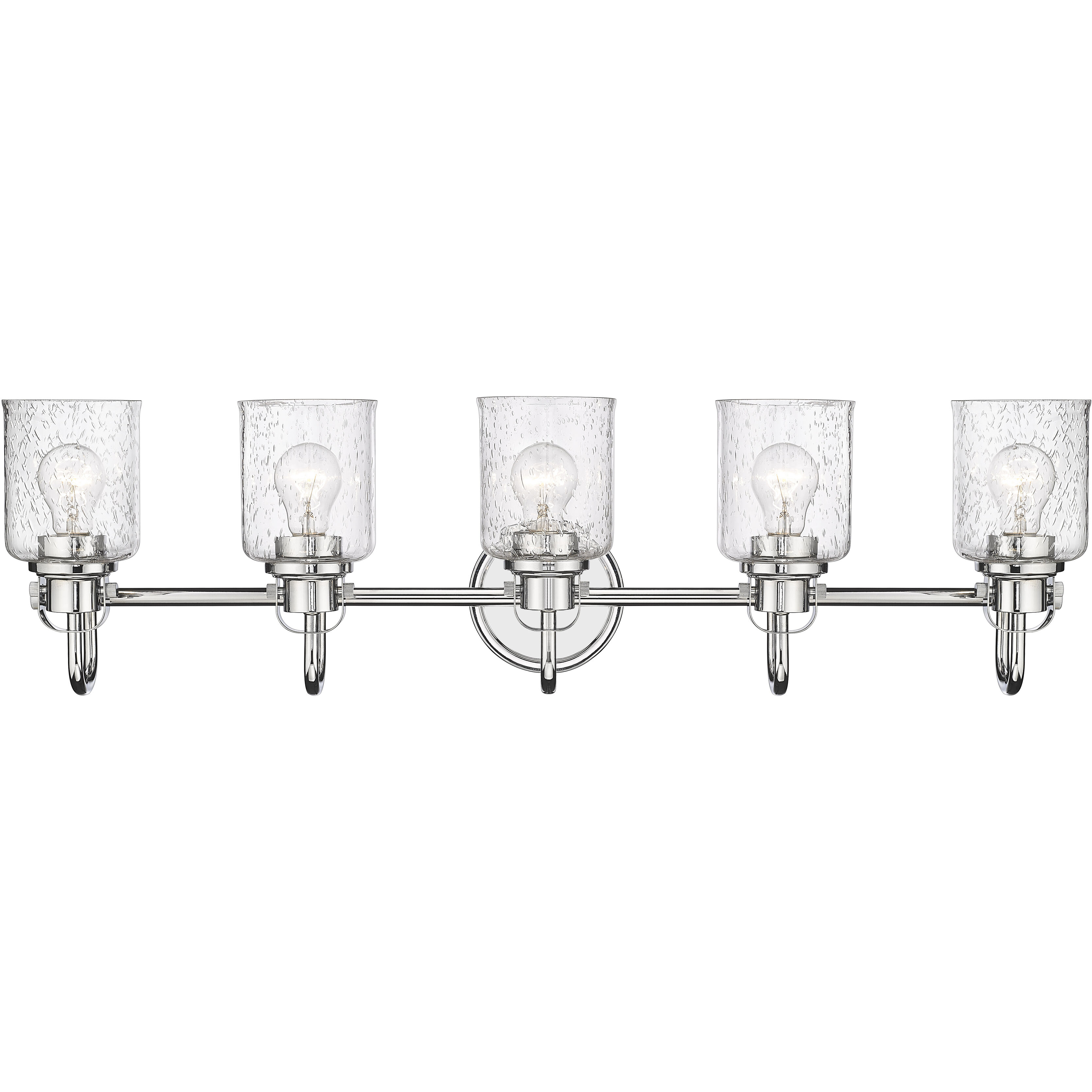 Kinsley 5 Light 35 inch Chrome Bath Vanity Wall Light