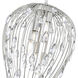 Gabriella 5 Light 15 inch Brushed Nickel Pendant Ceiling Light