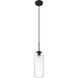 Monty 1 Light 5.25 inch Matte Black Pendant Ceiling Light