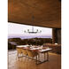 Leila 6 Light 44 inch Matte Black Chandelier Ceiling Light