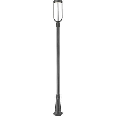Leland LED 117.75 inch Sand Black Outdoor Post Mounted Fixture