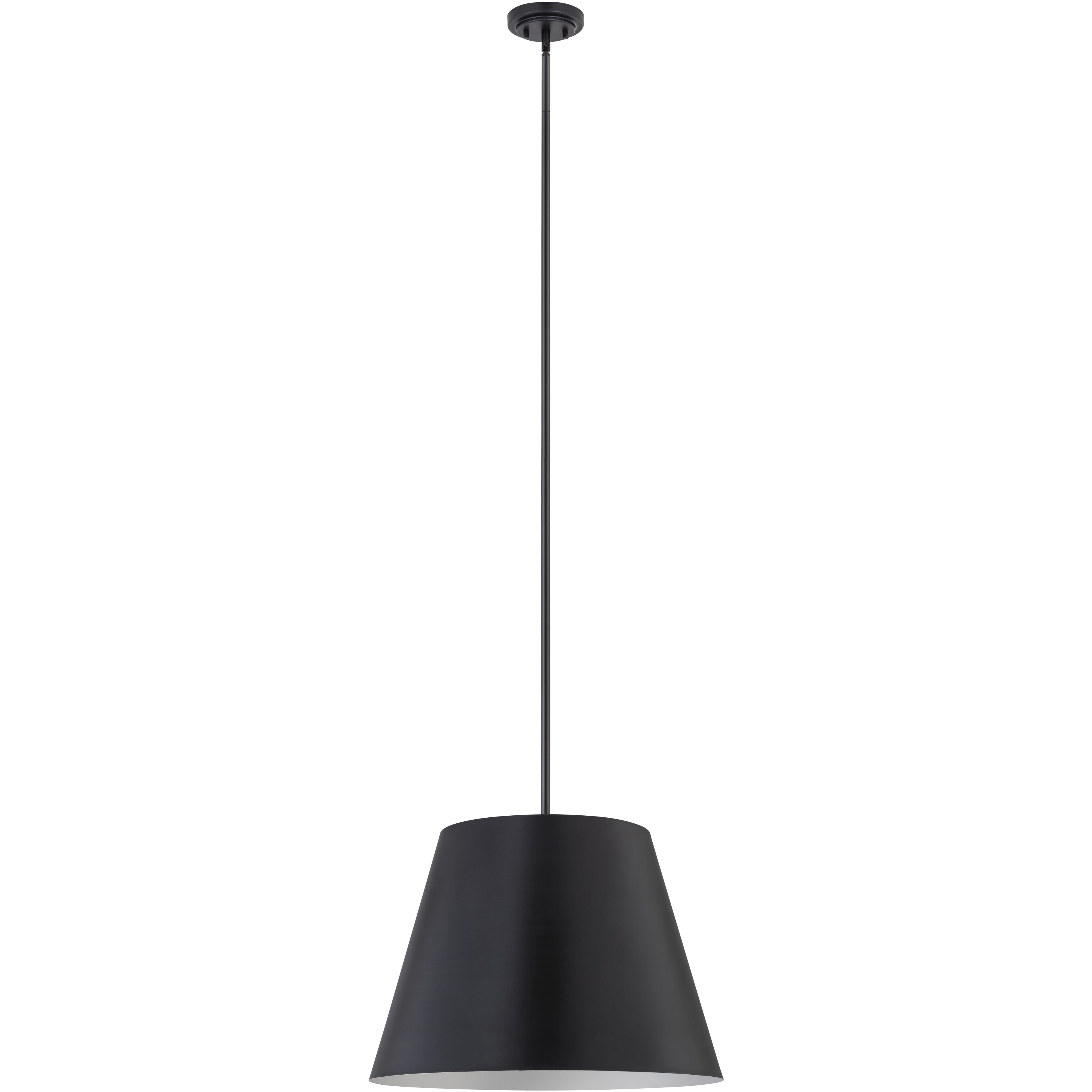 Lilly 1 Light 24 inch Matte Black Pendant Ceiling Light