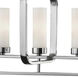 Aideen 5 Light 32 inch Chrome Linear Chandelier Ceiling Light
