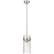 Fontaine 1 Light 6.25 inch Brushed Nickel Pendant Ceiling Light