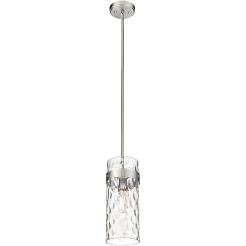 Fontaine 1 Light 6.25 inch Brushed Nickel Pendant Ceiling Light