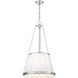 Madeline 5 Light 18 inch Brushed Nickel Pendant Ceiling Light