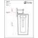 Sheridan 1 Light 24 inch Black Outdoor Wall Light