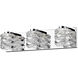 Dawson LED 20.47 inch Chrome Vanity Wall Light in 3, 6.17