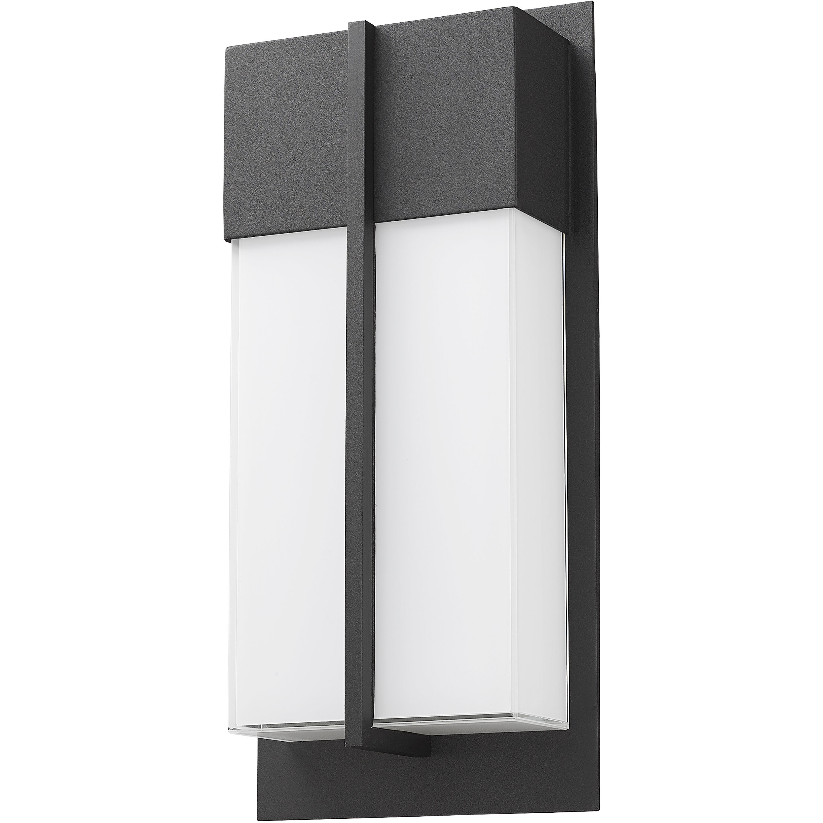 Nyx Outdoor Wall Light in Black, LED
