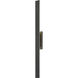 Stylet LED 60 inch Sand Black Outdoor Wall Light