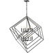 Euclid 12 Light 47.5 inch Matte Black Chandelier Ceiling Light