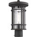 Jordan 1 Light 14.75 inch Oil Rubbed Bronze Outdoor Post Mount Fixture