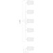 Montford 5 Light 40 inch Brushed Nickel Bath Vanity Light Wall Light