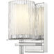 Grayson 1 Light 4.75 inch Chrome Wall Sconce Wall Light