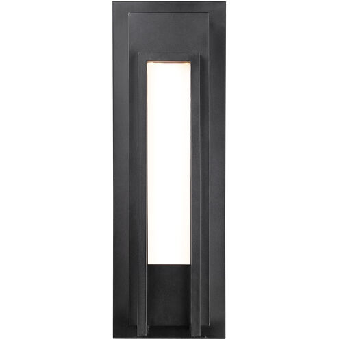 Keaton LED 24 inch Black Outdoor Wall Light