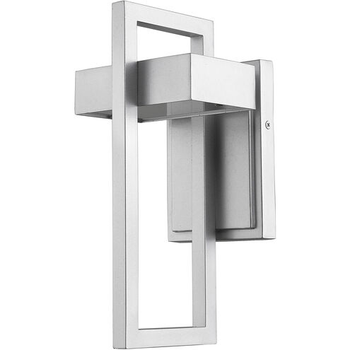Luttrel LED 11.75 inch Silver Outdoor Wall Light