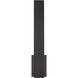 Stylet LED 3.75 inch Sand Black Outdoor Wall Light