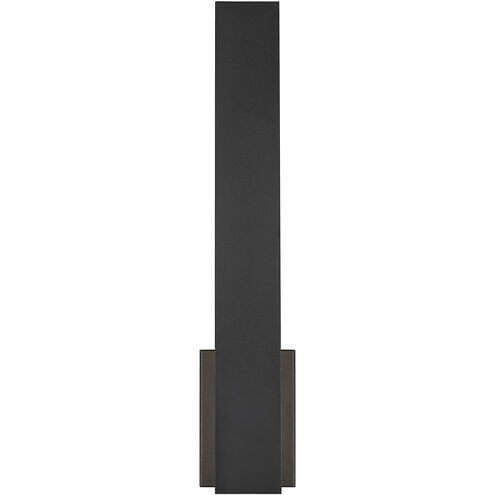 Stylet LED 3.75 inch Sand Black Outdoor Wall Light