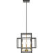 Titania 4 Light 14 inch Bronze and Olde Brass Pendant Ceiling Light