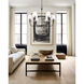 Tova 6 Light 36.5 inch Matte Black Chandelier Ceiling Light