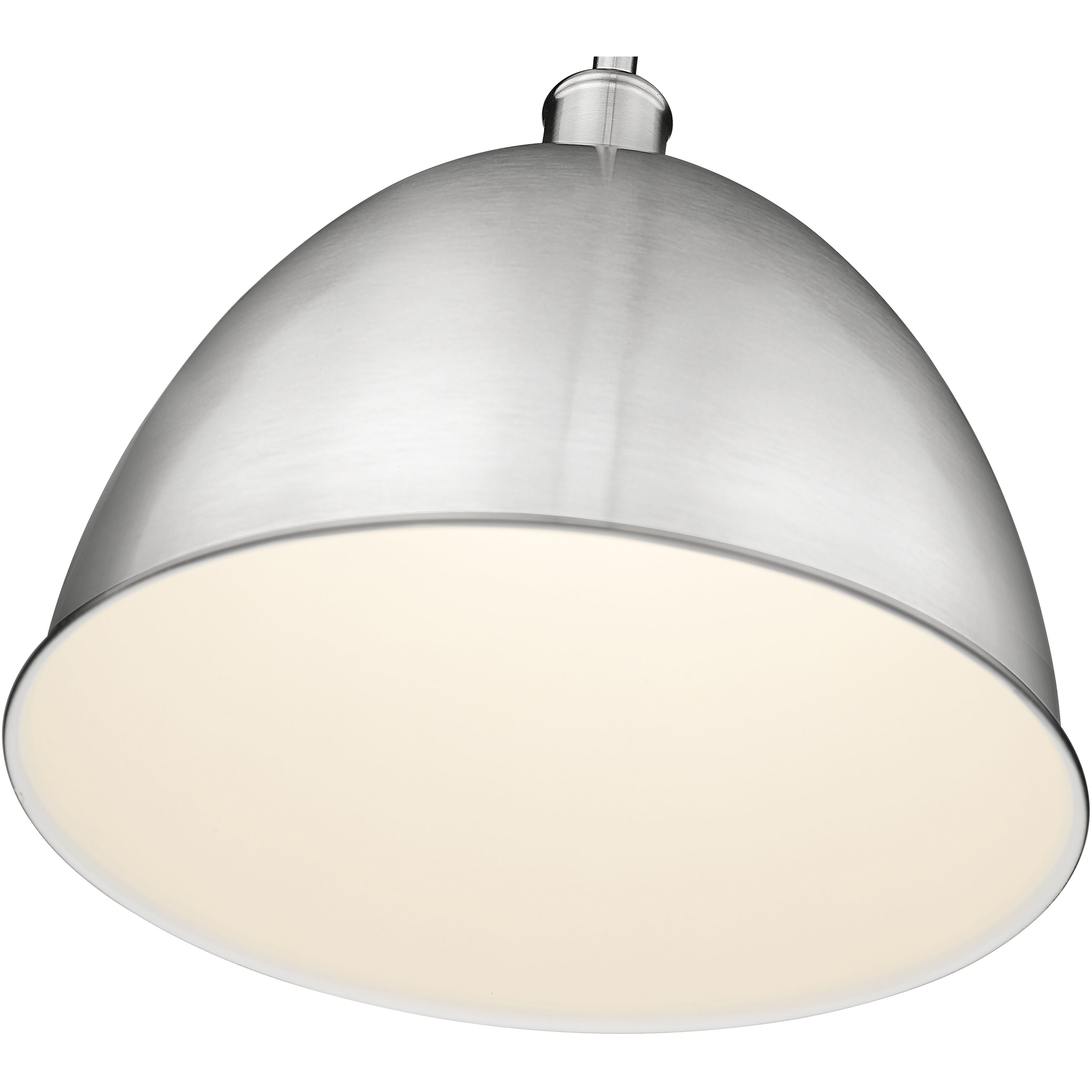 Sawyer 1 Light 12.5 inch Brushed Nickel Pendant Ceiling Light