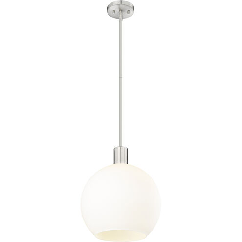 Margo 1 Light 13.75 inch Brushed Nickel Pendant Ceiling Light