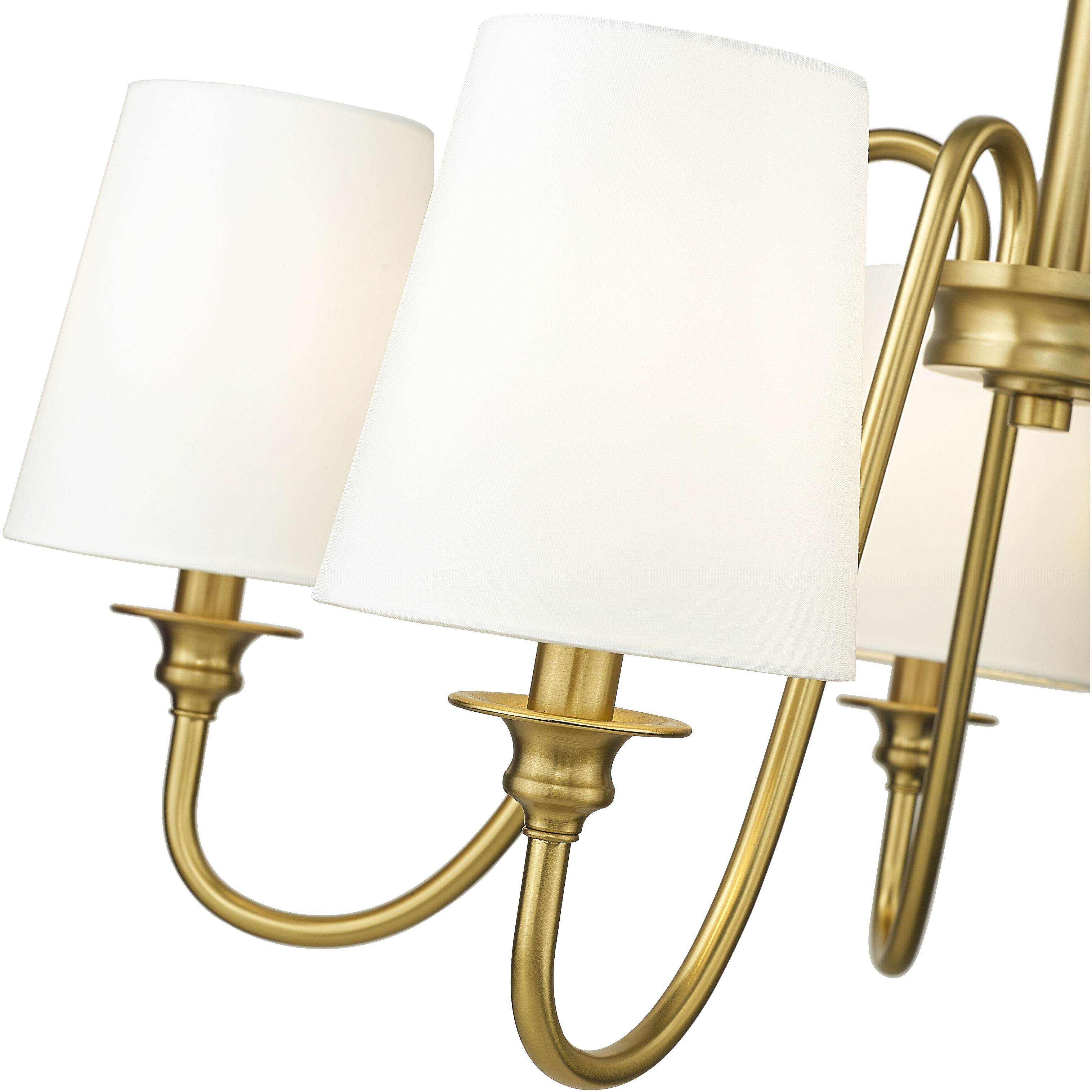 Gianna 5 Light 26 inch Modern Gold Chandelier Ceiling Light