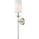 Emily 1 Light 5.5 inch Brushed Nickel Wall Sconce Wall Light