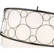 Kendall 5 Light 32 inch Matte Black Chandelier Ceiling Light