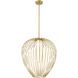 Savanti 1 Light 22 inch Modern Gold Pendant Ceiling Light