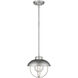 Ansel 1 Light 11 inch Galvanized Outdoor Pendant