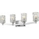 Aubrey 4 Light 31.5 inch Chrome Vanity Wall Light